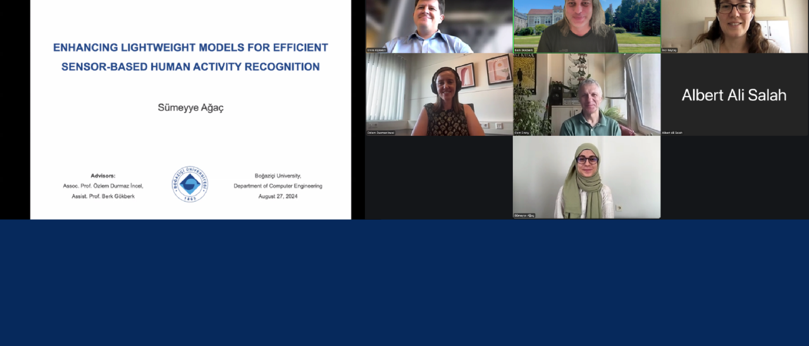 Tebrikler Dr. Sümeyye Ağaç!